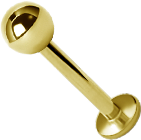 GD 316 LABRETS 1,2x8mm ball 3mm - base 4mm