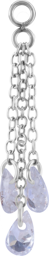 SS 316 CHARMS FOR SEGMENT RINGS - mod. 92 