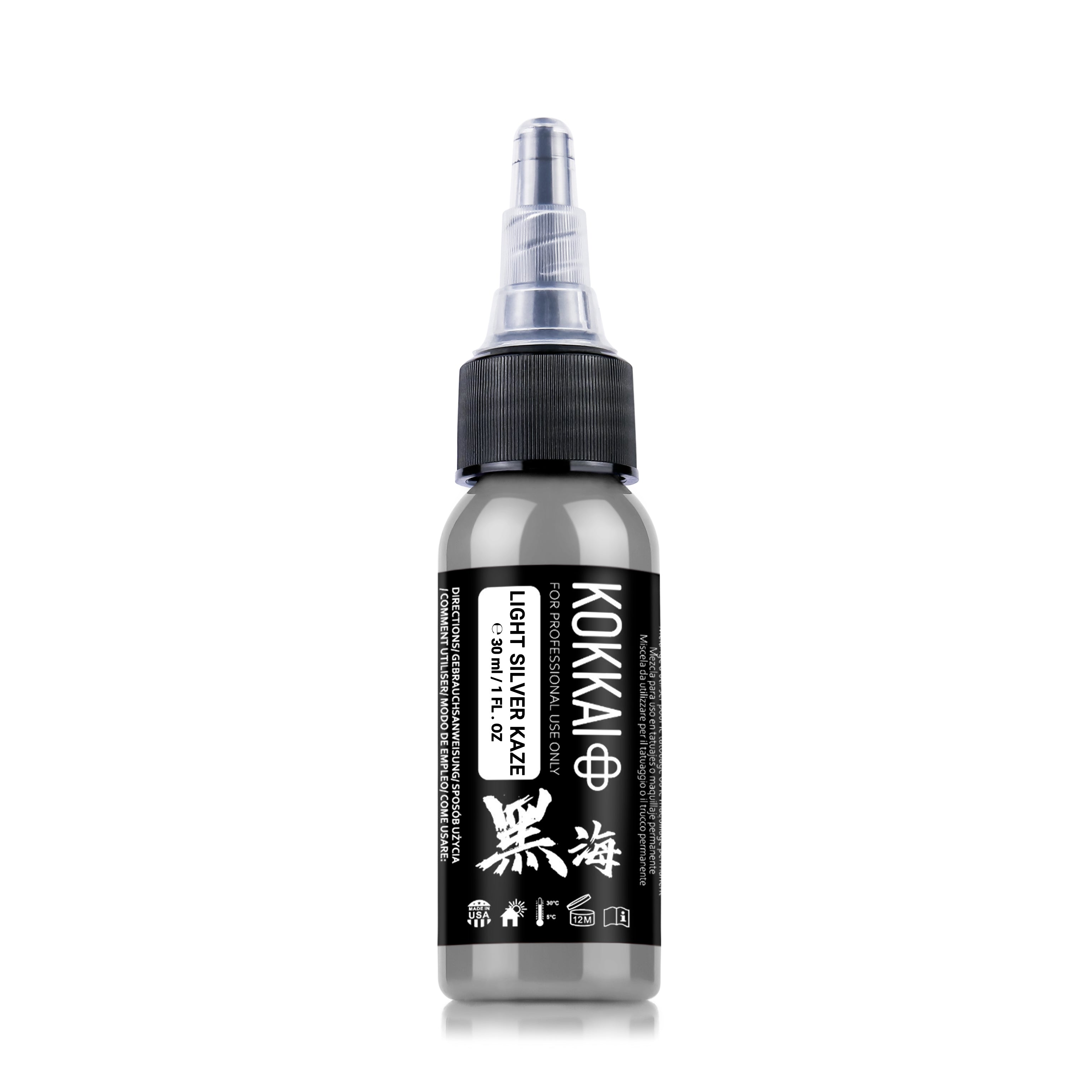 Tinta Kokkai Ink Reach 30ml - Light Silver Kaze