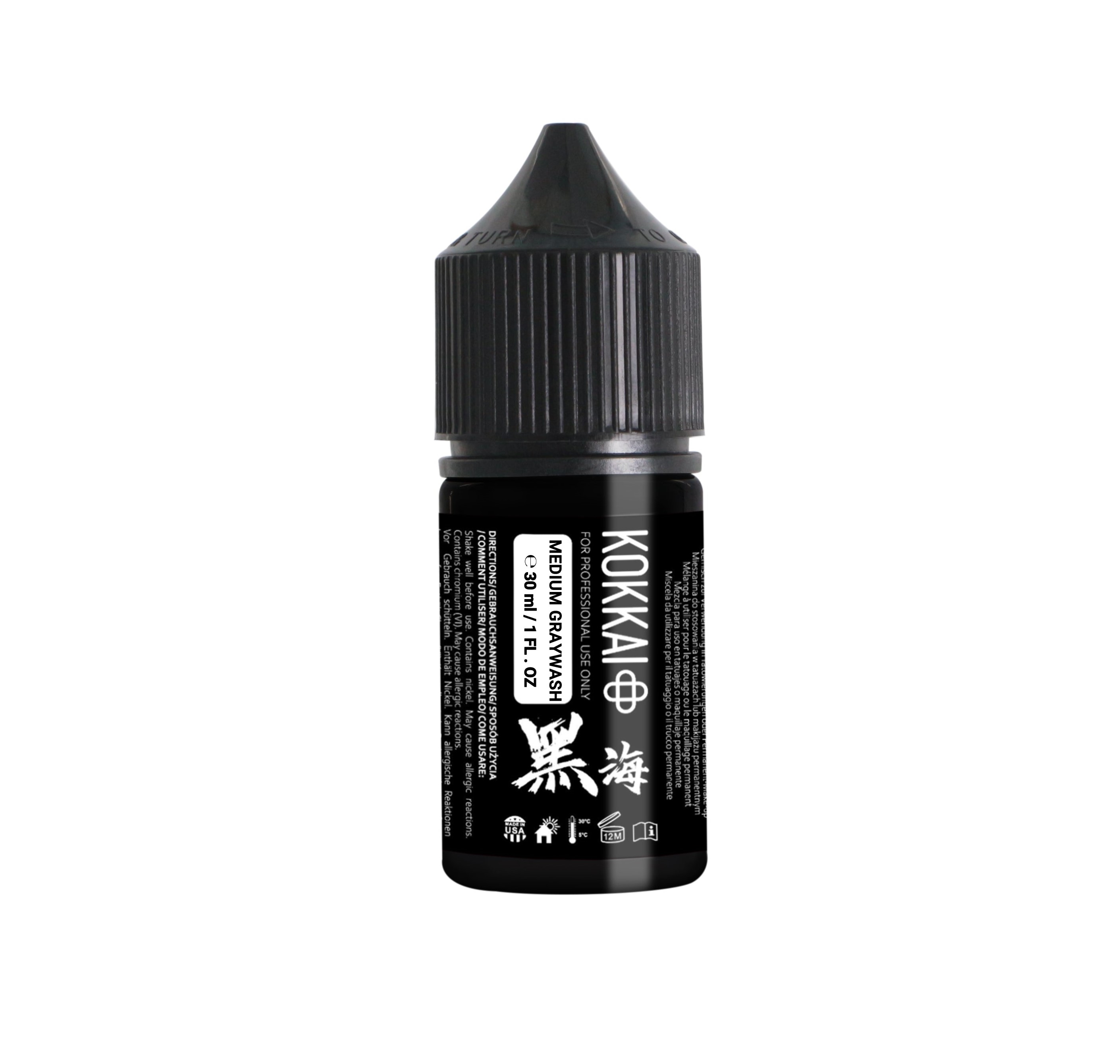 Tinta Kokkai Ink Reach 30ml - Medium Graywash