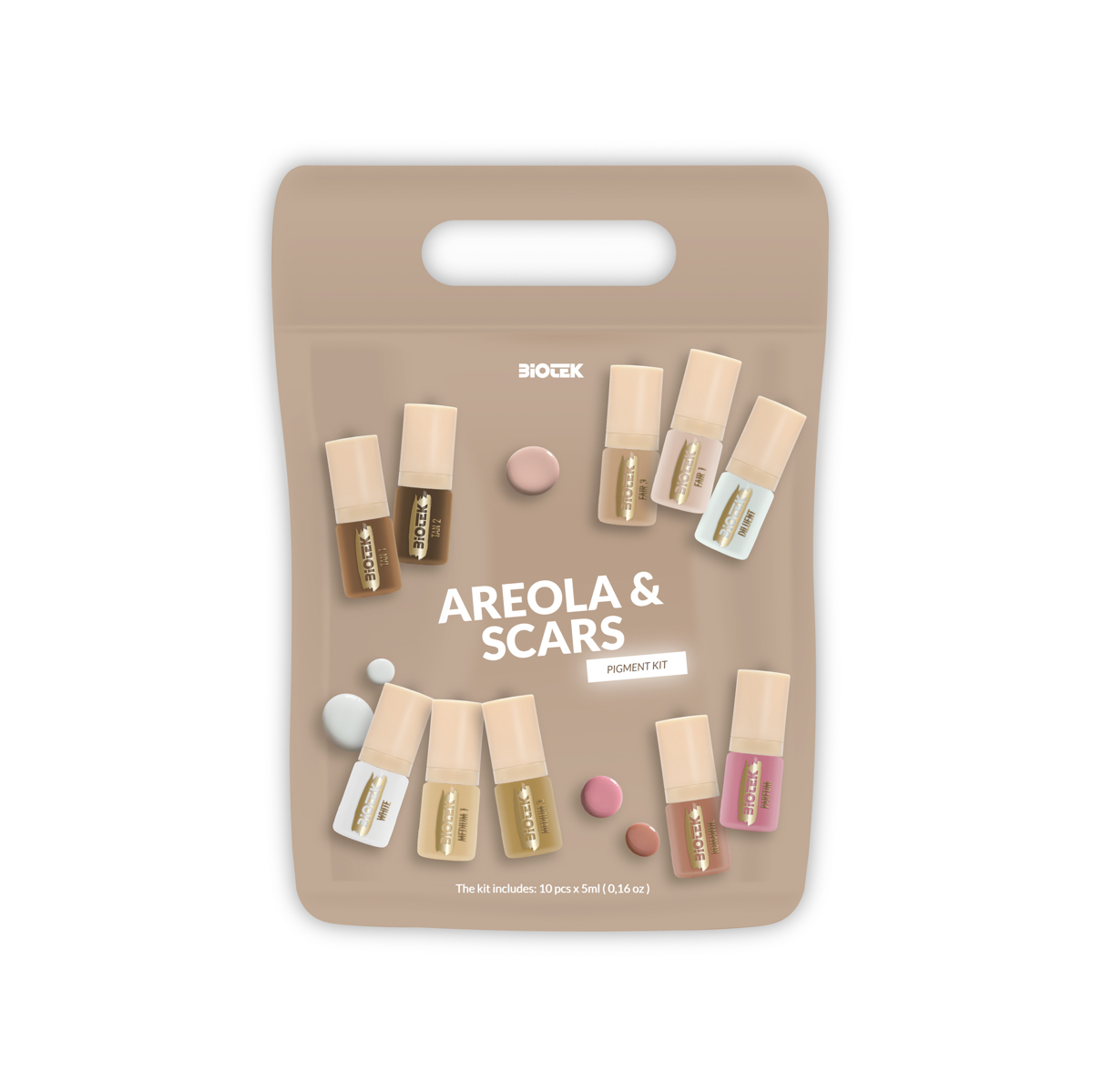 Biotek PMU Ink - Areola & Scars - SET 10x5ml