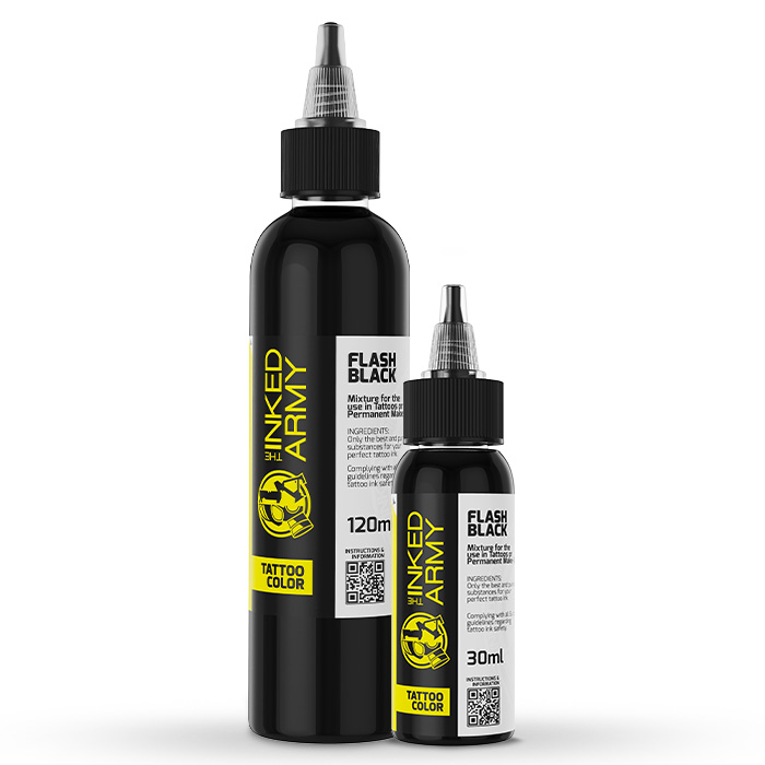 The Inked Army Ink Reach 30ml -  Flash Black
