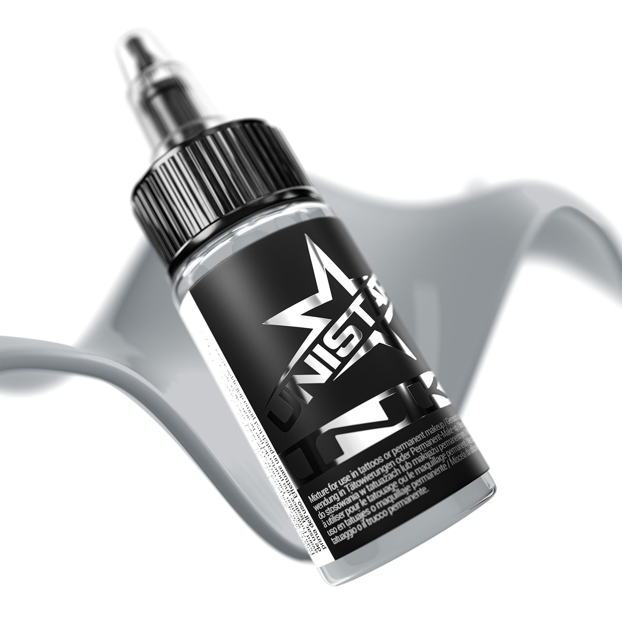 Tinta UNISTAR COLORS Ink - BASIC GRAY MEDIUM - 30ml