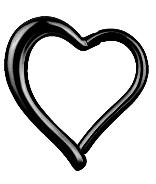 BK 316 HINGED HEART RING