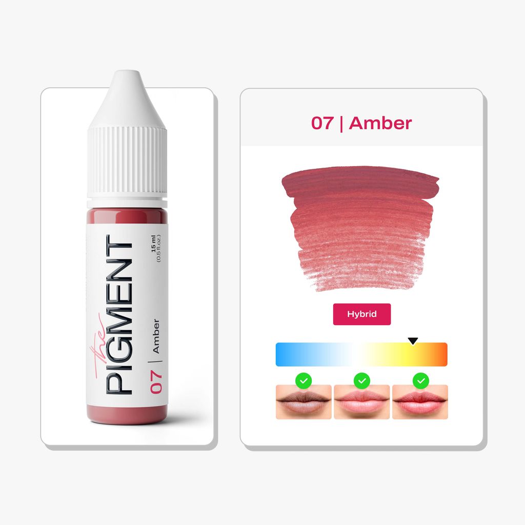 Pigmento para Labios PMU - 07 Amber - 15ml