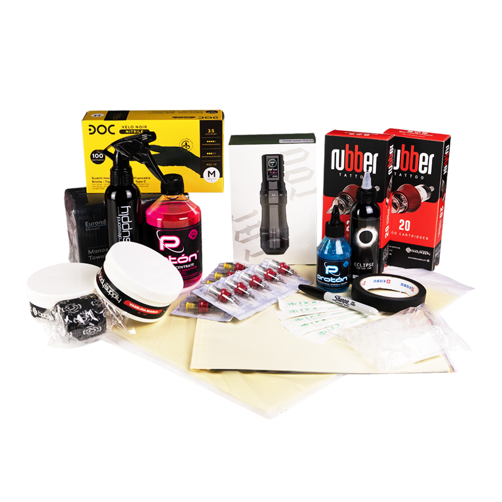Kit para iniciaciòn AndreVero Tattooer Rotary