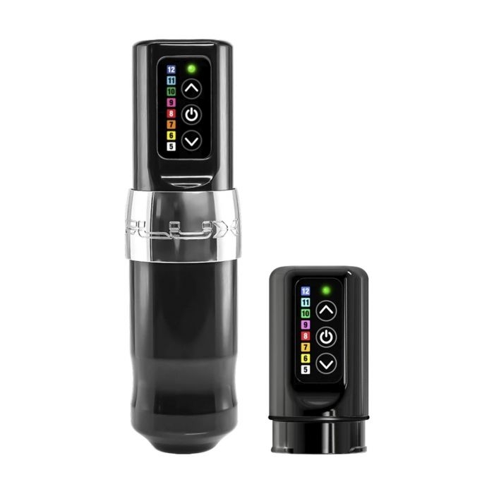 Spektra Flux Wireless Tattoo Machine + PowerBolt adicional - Chromium