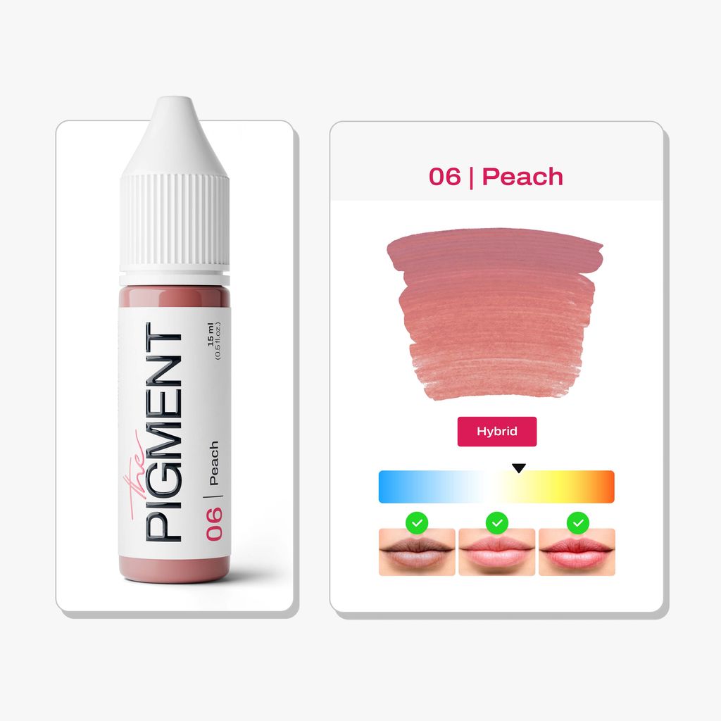 Pigmento para Labios PMU - 06 Peach - 15ml