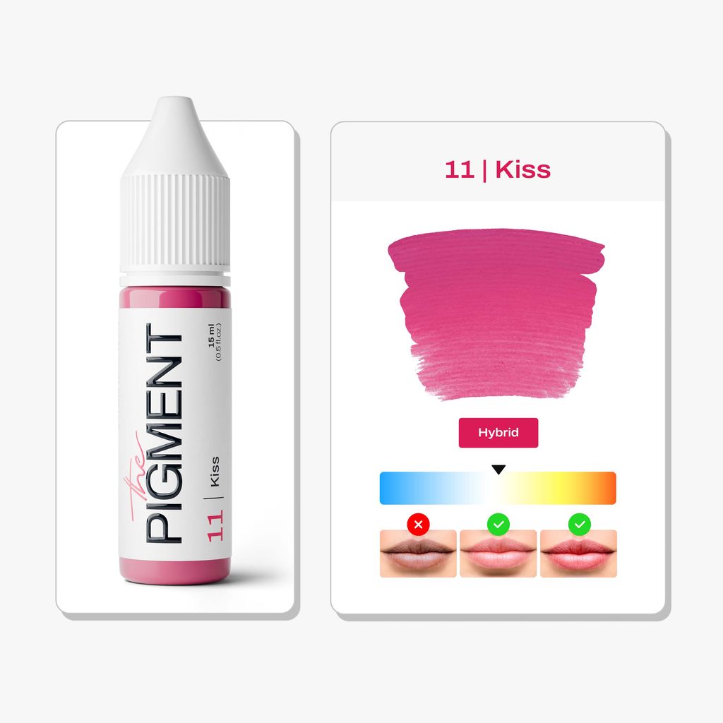 Pigmento para Labios PMU - 11 Kiss - 15ml