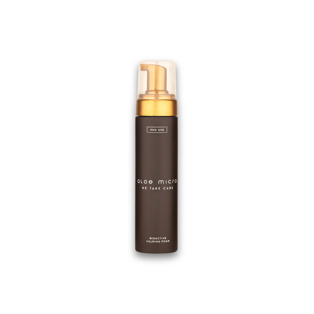 Espuma calmante bioactiva Aloe Micro 220 ml