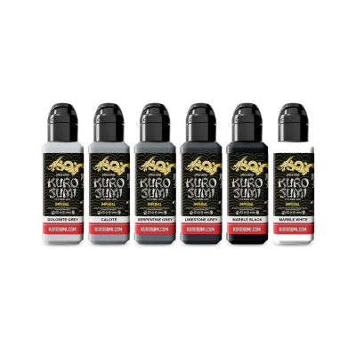 Kuro Sumi Imperial - Marble Stone Set 6x44ml