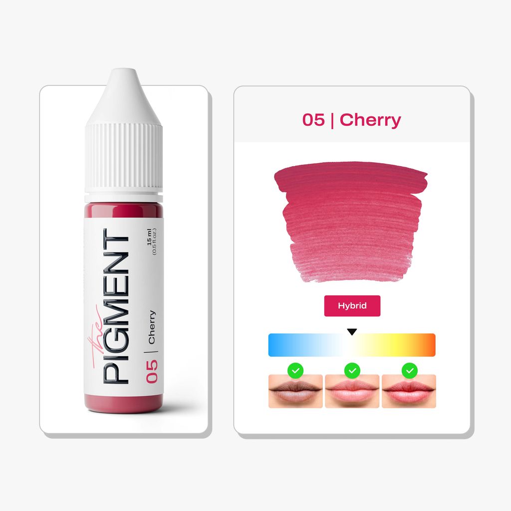 Pigmento para Labios PMU - 05 Cherry - 15ml