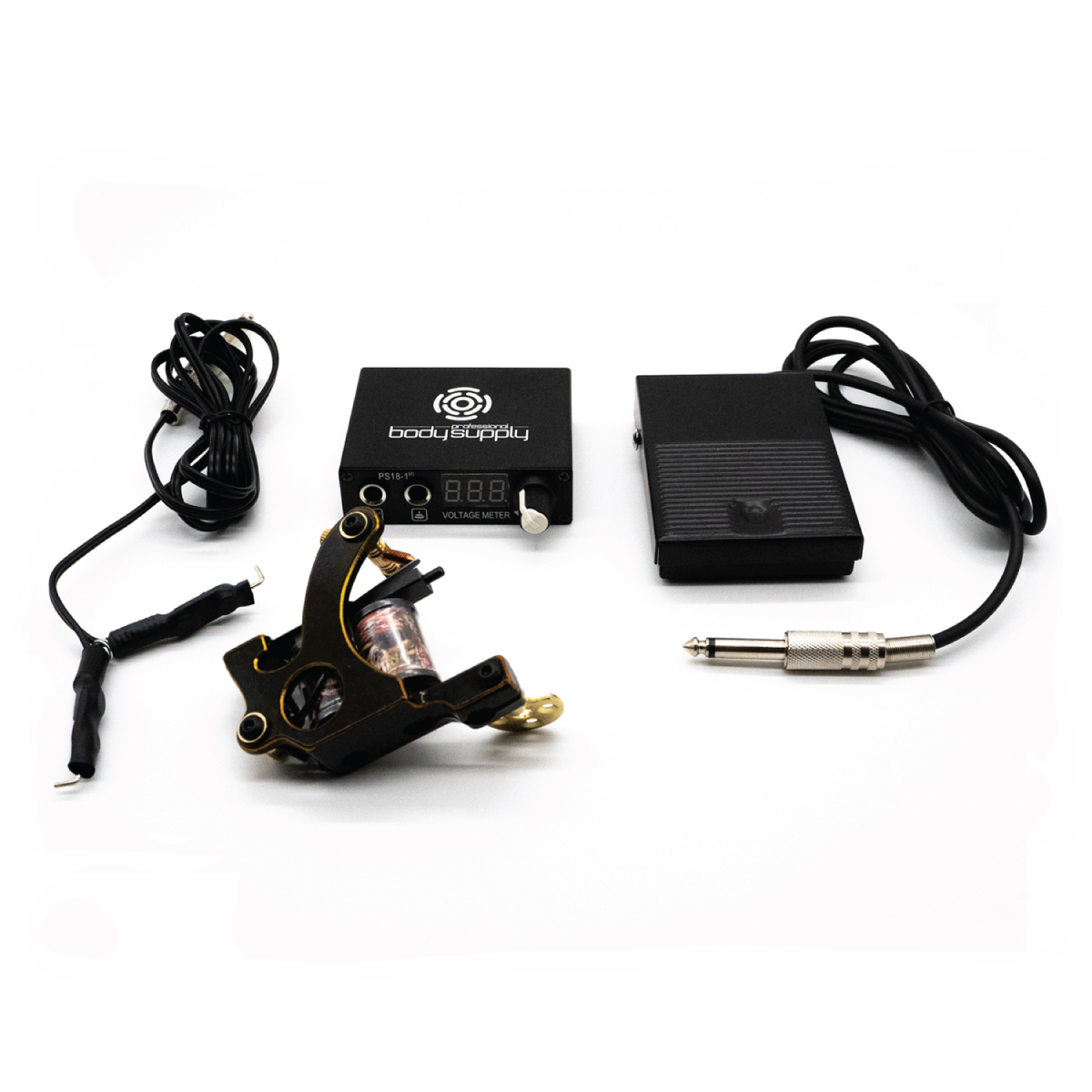 KIT DE TATUAJE BÁSICO - MÁQUINA DE BOBINA CLASIC