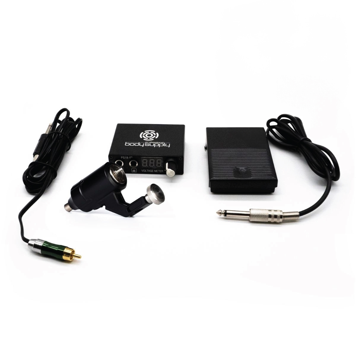 KIT BASICO PARA TATUAJE - DIRECT MACHINE BLACK