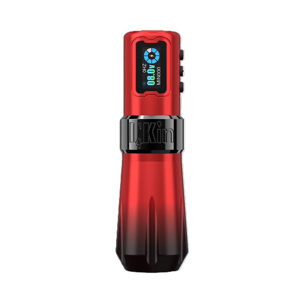 Inkin Rampage Direct Drive Wireless Tattoo Machine - Stroke 5.0mm - RED