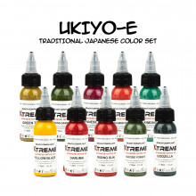 XTreme Ink 10x30ml - TRADITIONAL JAPANESE COLOR SET