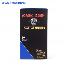 MAGIC MOON AGUJAS 05RL STRAIGHT ROUND LINER 50uds