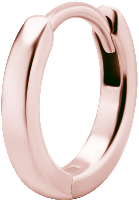 RG 316 HOOP EARRINGS (PAIR) 0,8x10mm - mod. 04