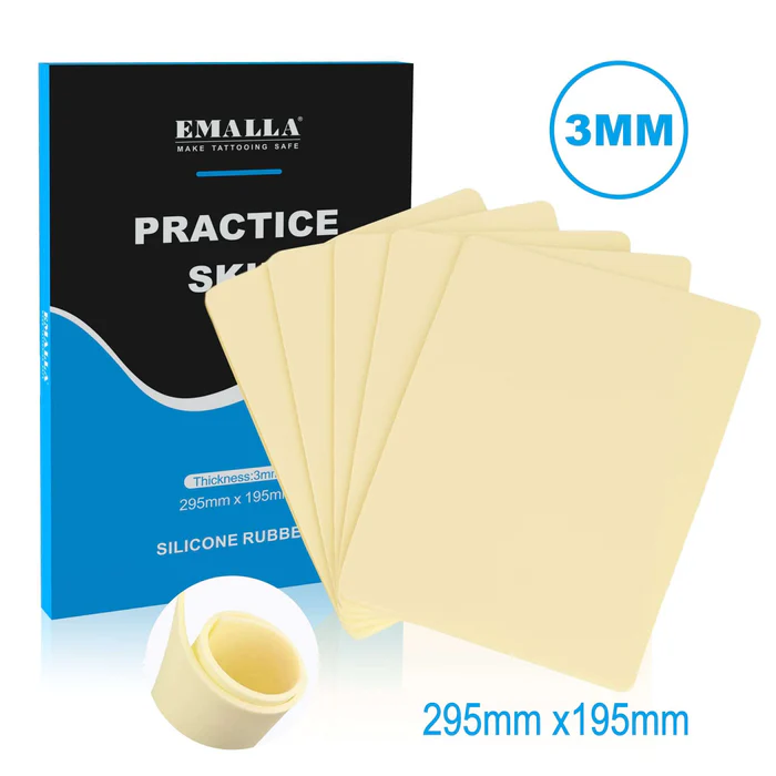 Emalla Piel de Práctica para Tatuaje 295x195mm 5uds